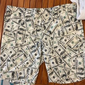 Men’s Loudmouth money shorts size 46
